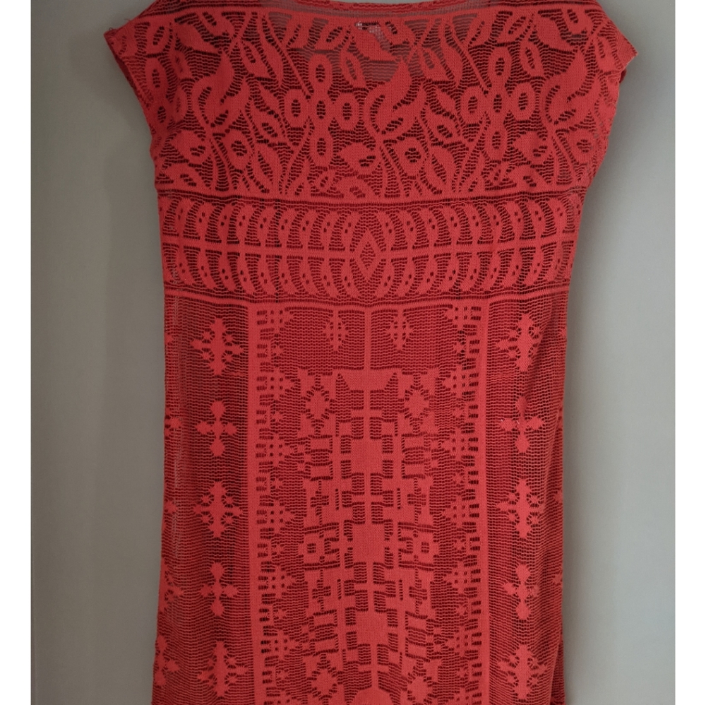 LuckBrand coral dress - Picture 6 of 7